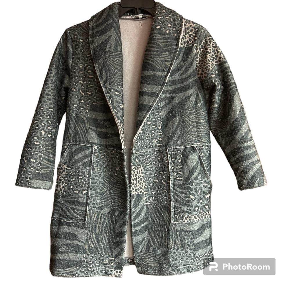 TEMPO PARIS ANIMAL PRINT COAT